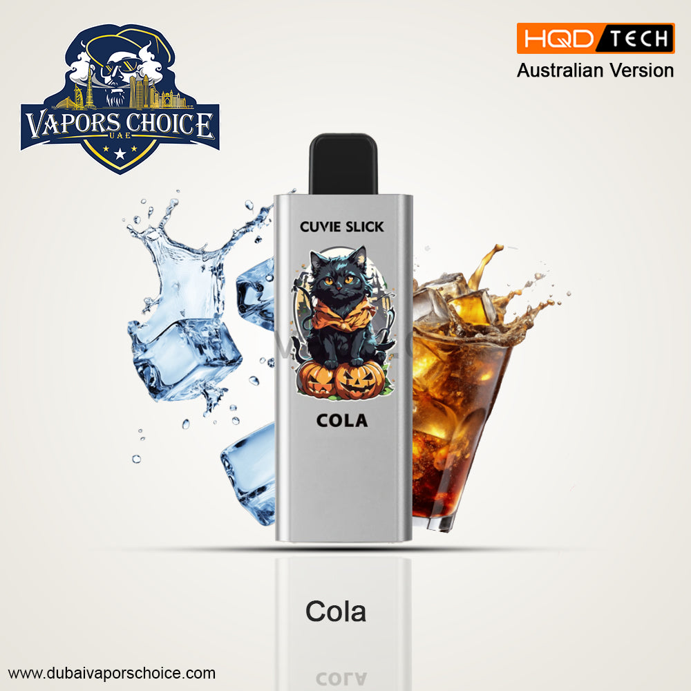 HQD 6000 Puffs Australian Version - Non-Rechargeable Disposable Vape Cola UAE Abu Dhabi & Ras Al-Khaimah