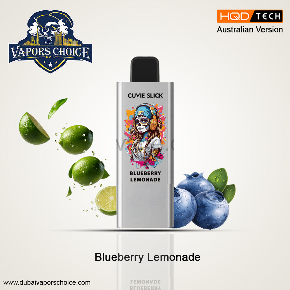 HQD 6000 Puffs Australian Version  Non-Rechargeable Disposable Vape Blueberry Lemonade UAE Abu Dhabi & Ras Alkhimah