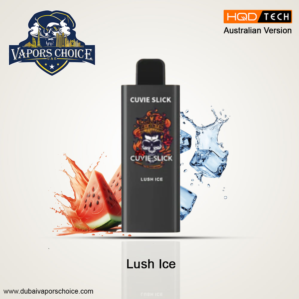 HQD 6000 Puffs Australian Version  Non-Rechargeable Disposable Vape Lush Ice UAE Abu Dhabi