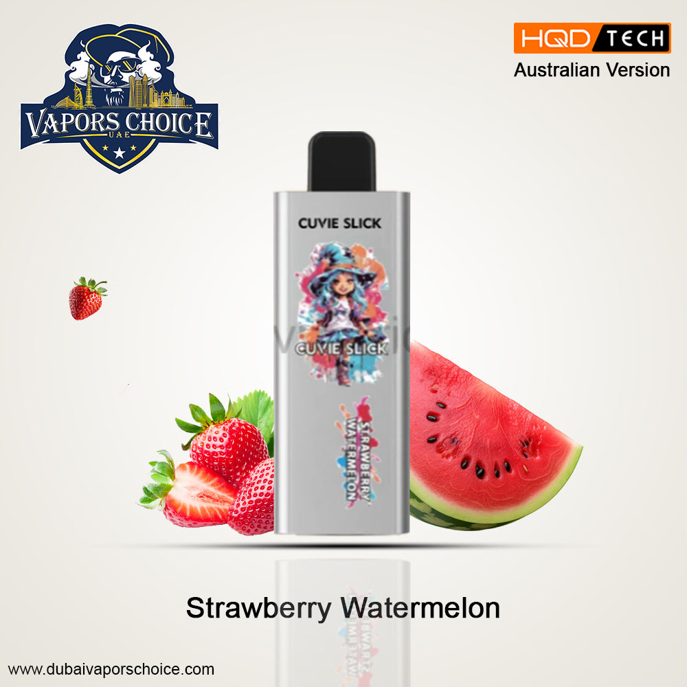 HQD 6000 Puffs Australian Version  Non-Rechargeable Disposable Vape Strawberry Watermelon UAE Abu Dhabi & Abu Dhabi