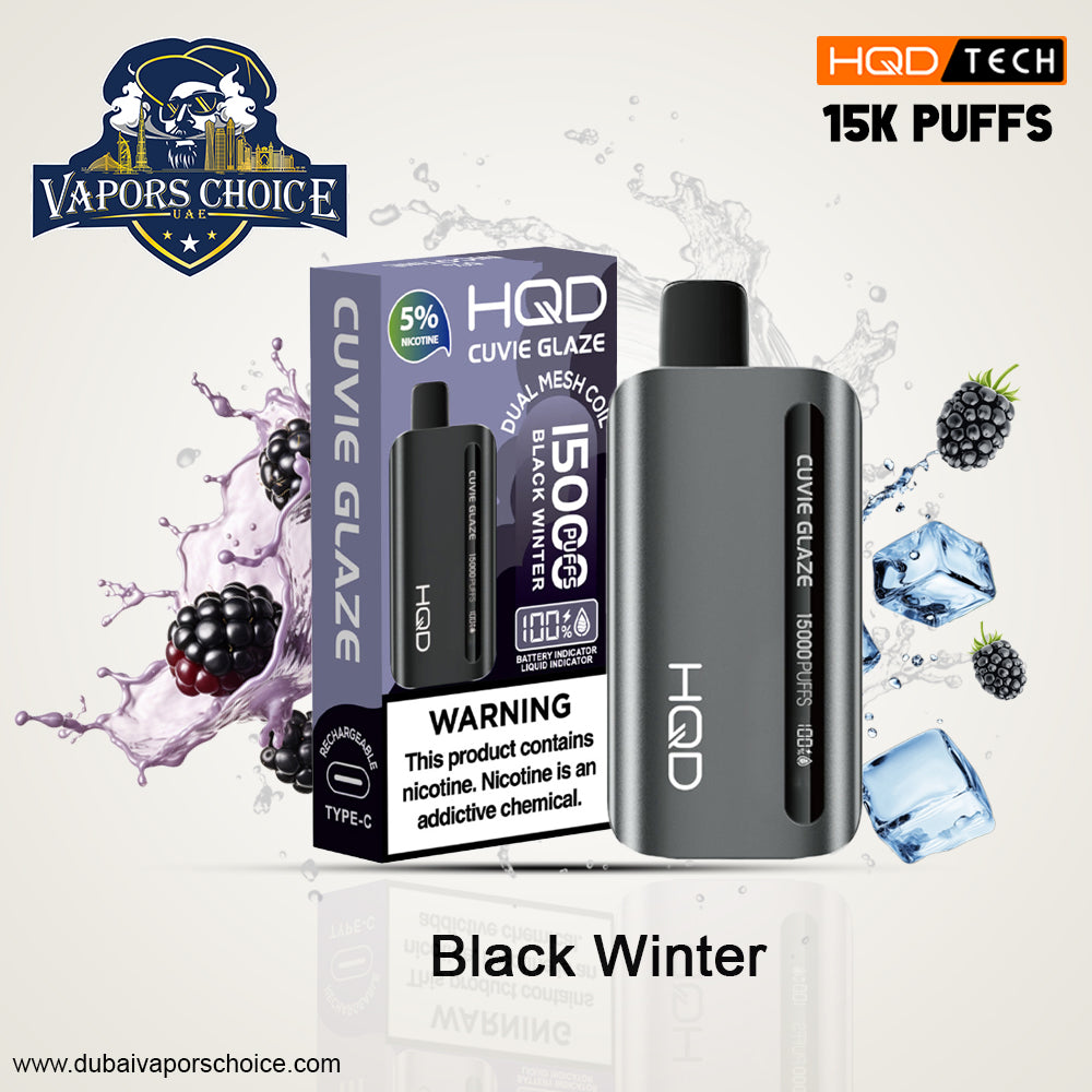HQD CUVIE GLAZE (50mg)  15000 PUFFS  DISPOSABLE VAPE UAE Al Ain & Dubai 