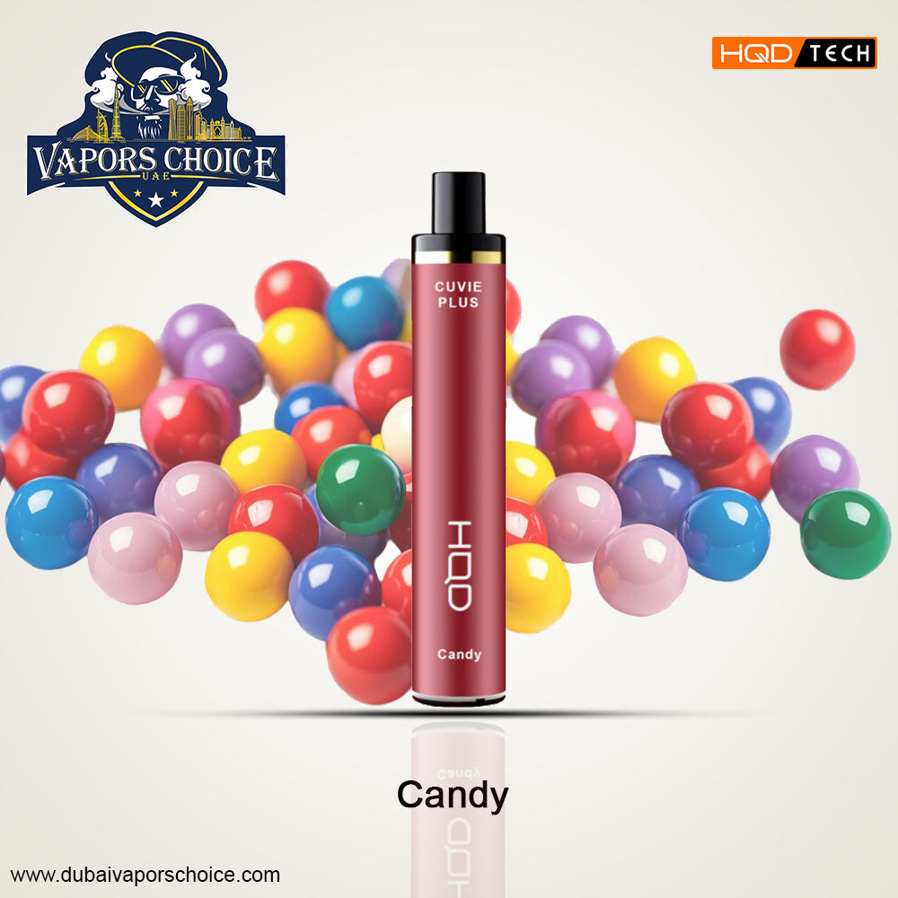 HQD Cuvie Plus (50mg) 1200 PUFFS - DISPOSABLE VAPE Candy UAE Al Ain