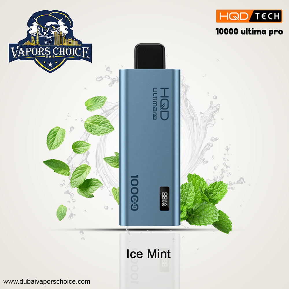 HQD ULTIMA PRO (50mg) - 10000 PUFFS DISPOSABLE VAPE UAE Al Ain & Dubai