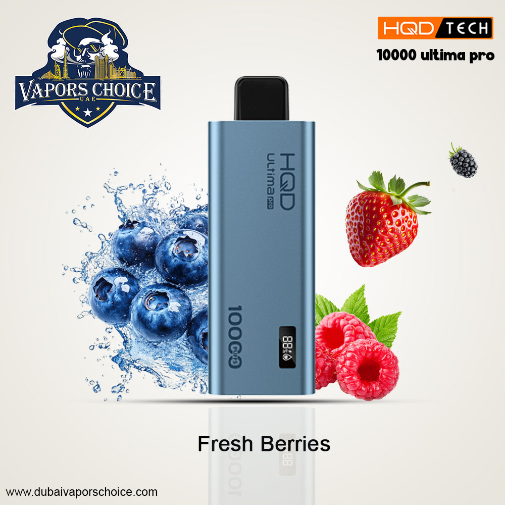 HQD ULTIMA PRO (50mg) 10000 PUFFS DISPOSABLE VAPEFresh Mint UAE Abu Dhabi & Sharjah