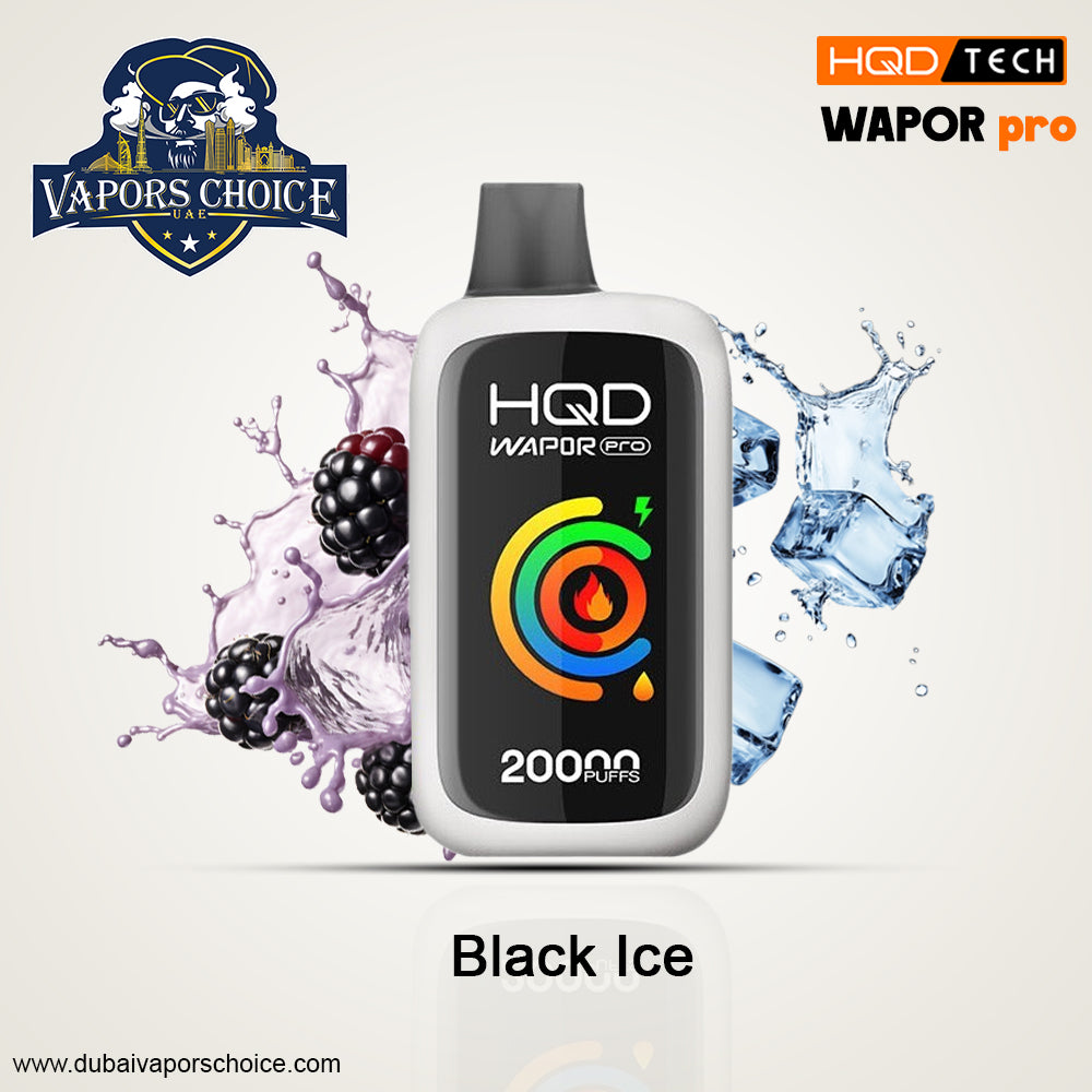 HQD WAPOR PRO (50mg) 20000 PUFFS & DISPOSABLE VAPE UAE Abu Dhabi & Dubai
