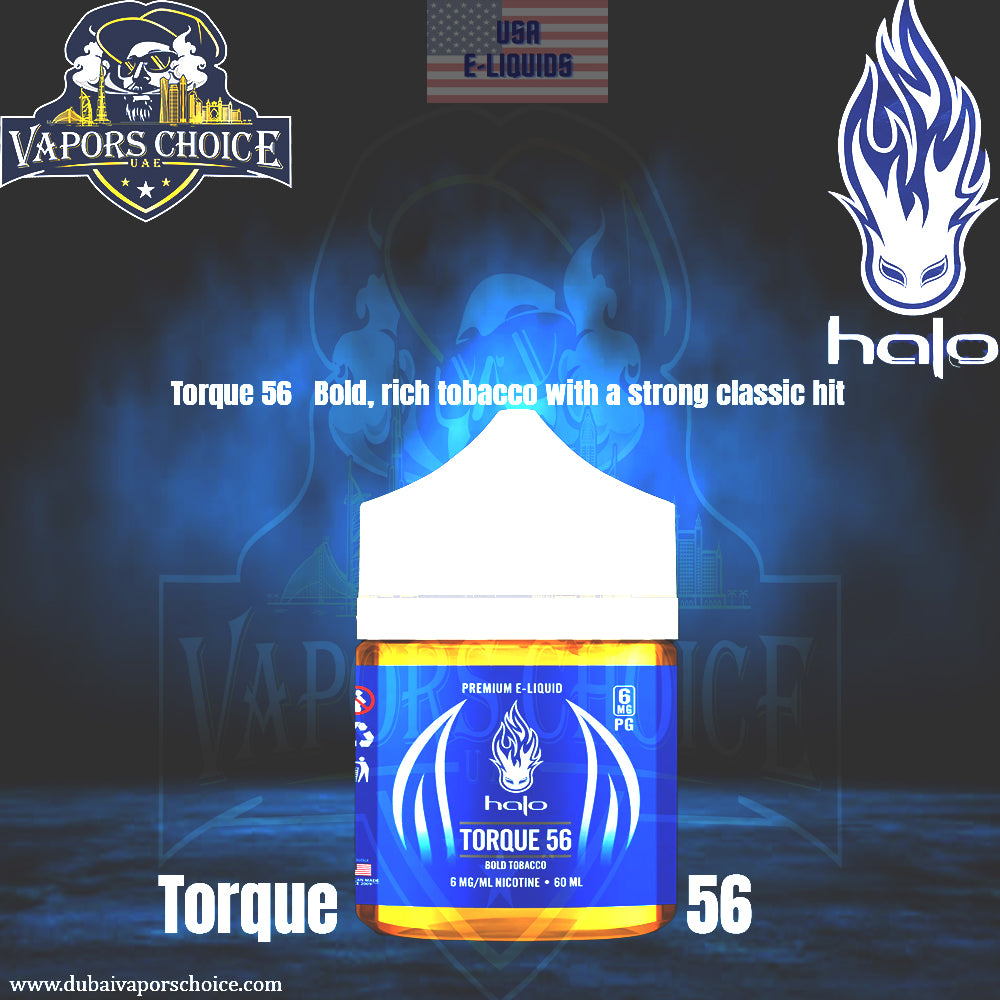 HALO Juice 60ML E-Liquids Tobacco-Menthol Flavors Halo_Torque_56 UAE Ras Al Khaimah &  Fujairah