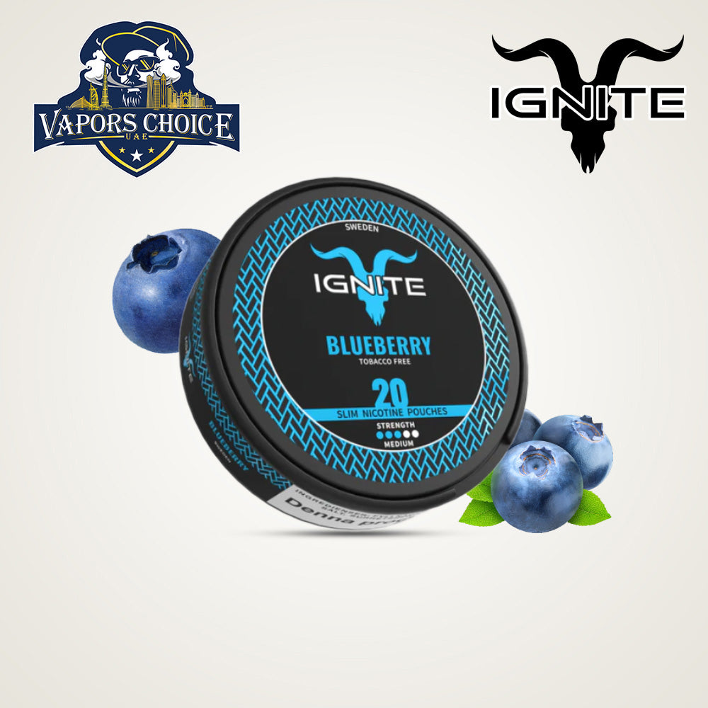 IGNITE Nicotine Pouches Blueberry UAE Al Ain