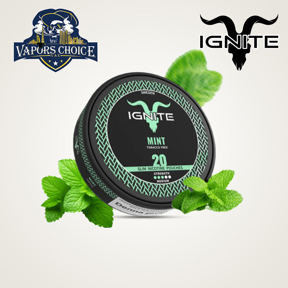 IGNITE Nicotine Pouches Mint UAE Abu Dhabi