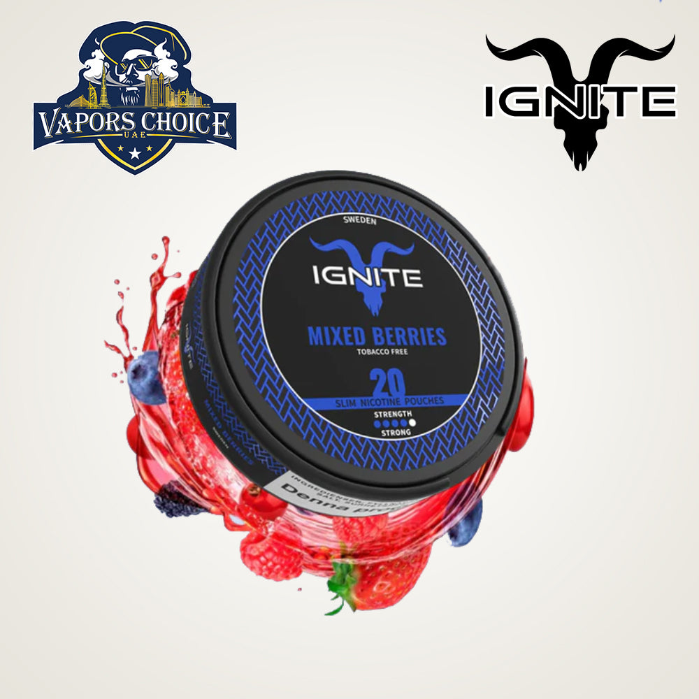 IGNITE Nicotine Pouches Mixed Berries UAE Al Ain