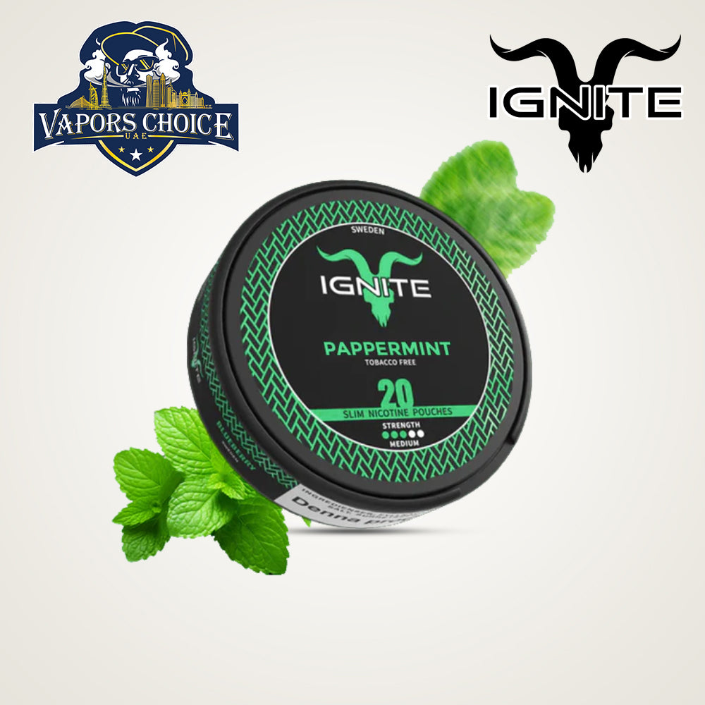 IGNITE Nicotine Pouches Peppermint UAE Ajman
