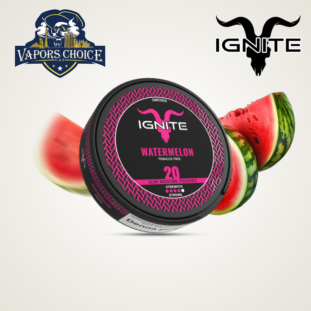 IGNITE Nicotine Pouches Watermelon UAE Ras Al Khaimah