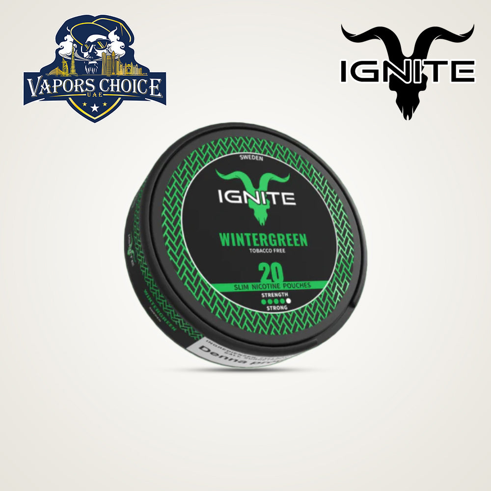 IGNITE Nicotine Pouches Wintergreen UAE Ajman