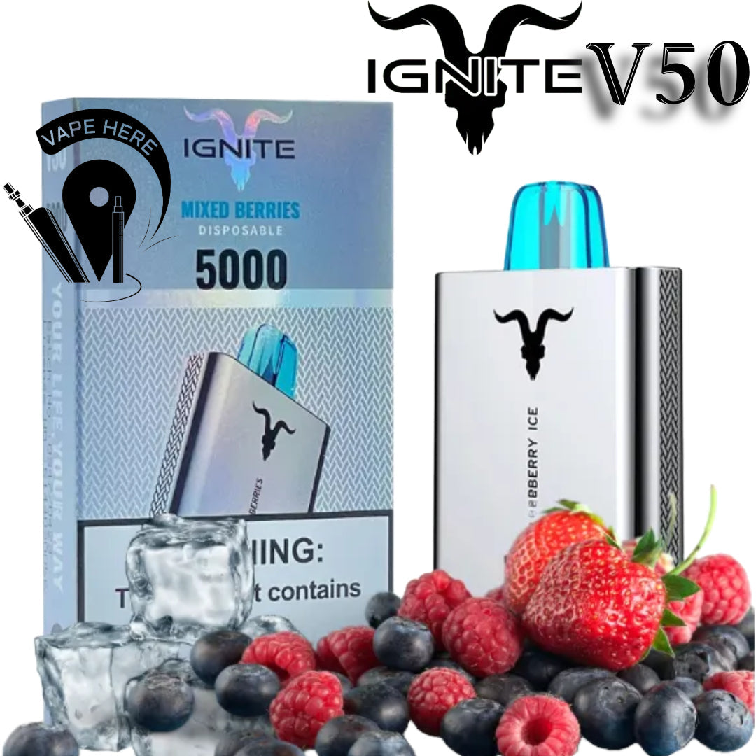 IGNITE V50 Disposable Vape 5000 puffs Dubai UAE Abu Dhabi