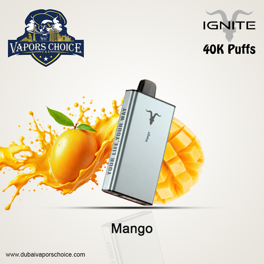 IGNITE ICE Disposable 40K Puffs Mango UAE Abu Dhabi & Ajman