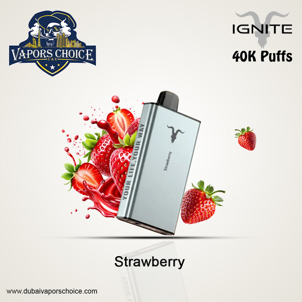 IGNITE ICE Disposable 40K Puffs Strawberry UAE Ajman