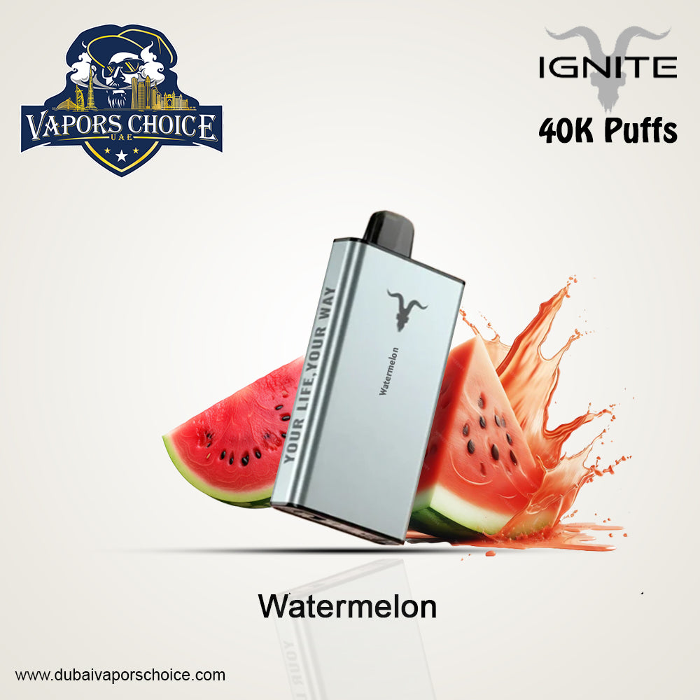 IGNITE ICE Disposable 40K Puffs Watermelon UAE Ras Al khimah