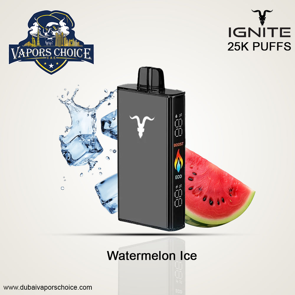 IGNITE V250 Disposable Vape 25K PUFFS Watermelon Ice UAE Dubai & Abu Dhabi
