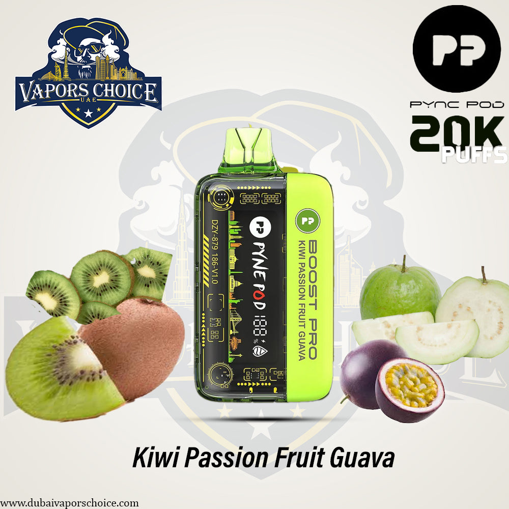 PYNE POD BOOST PRO 20000 PUFFS (50mg) - DISPOSABLE VAPE & UAE & Sharjah, 