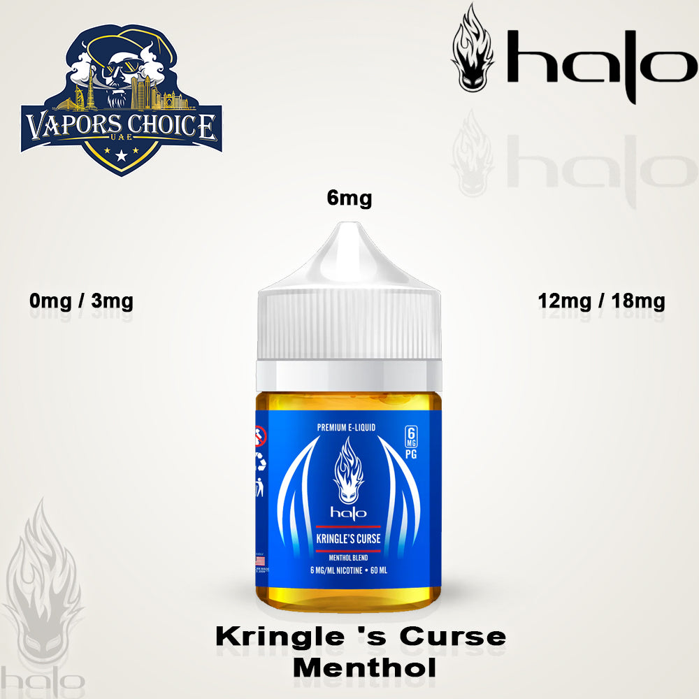 HALO Juice 60ML E-Liquids Kringle S Cures Menthol & UAE &  Sharjah 