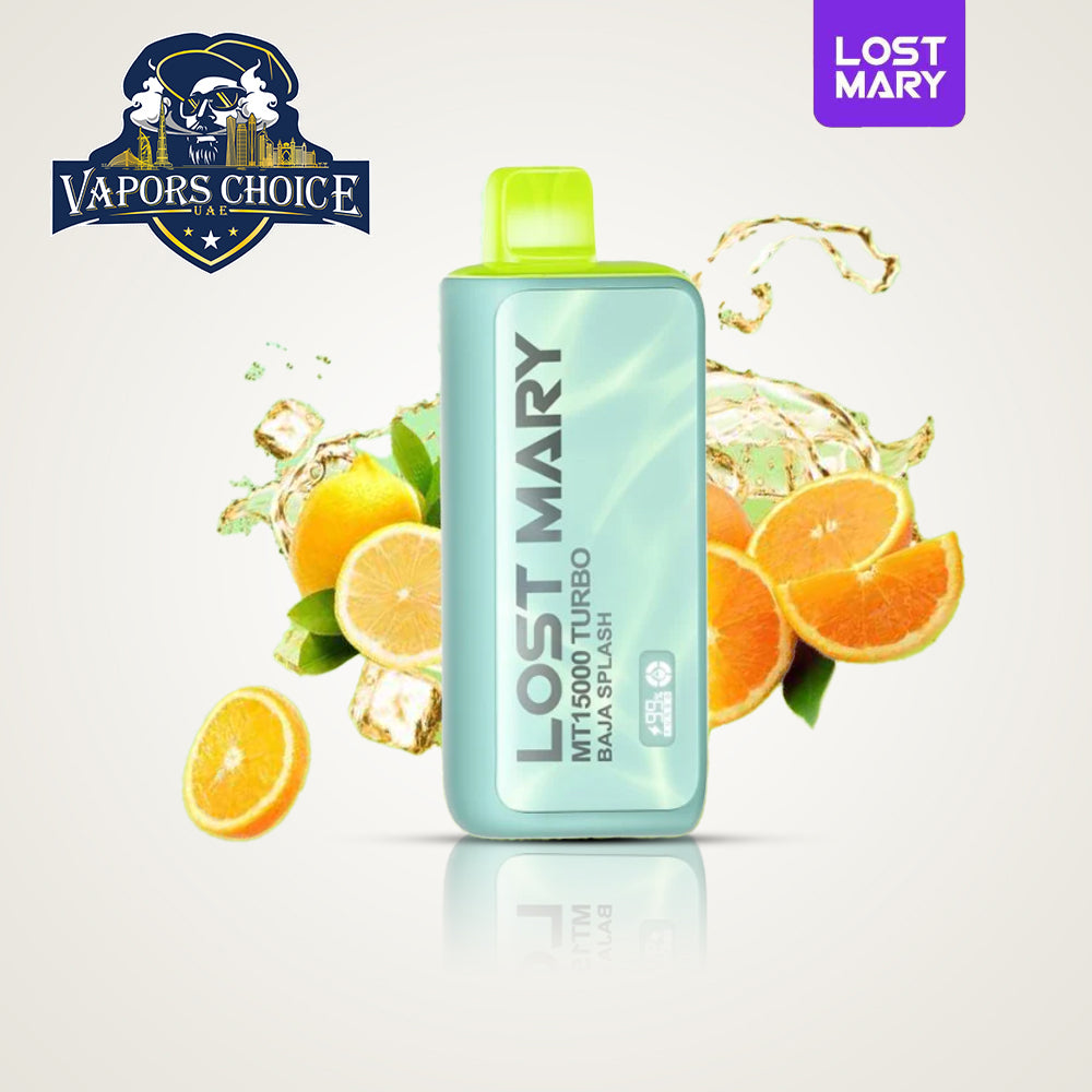 LOST MARY MT15000 (50mg) 15000 PUFFS DISPOSABLE VAPE TURBO Baja Splash UAE Al Ain