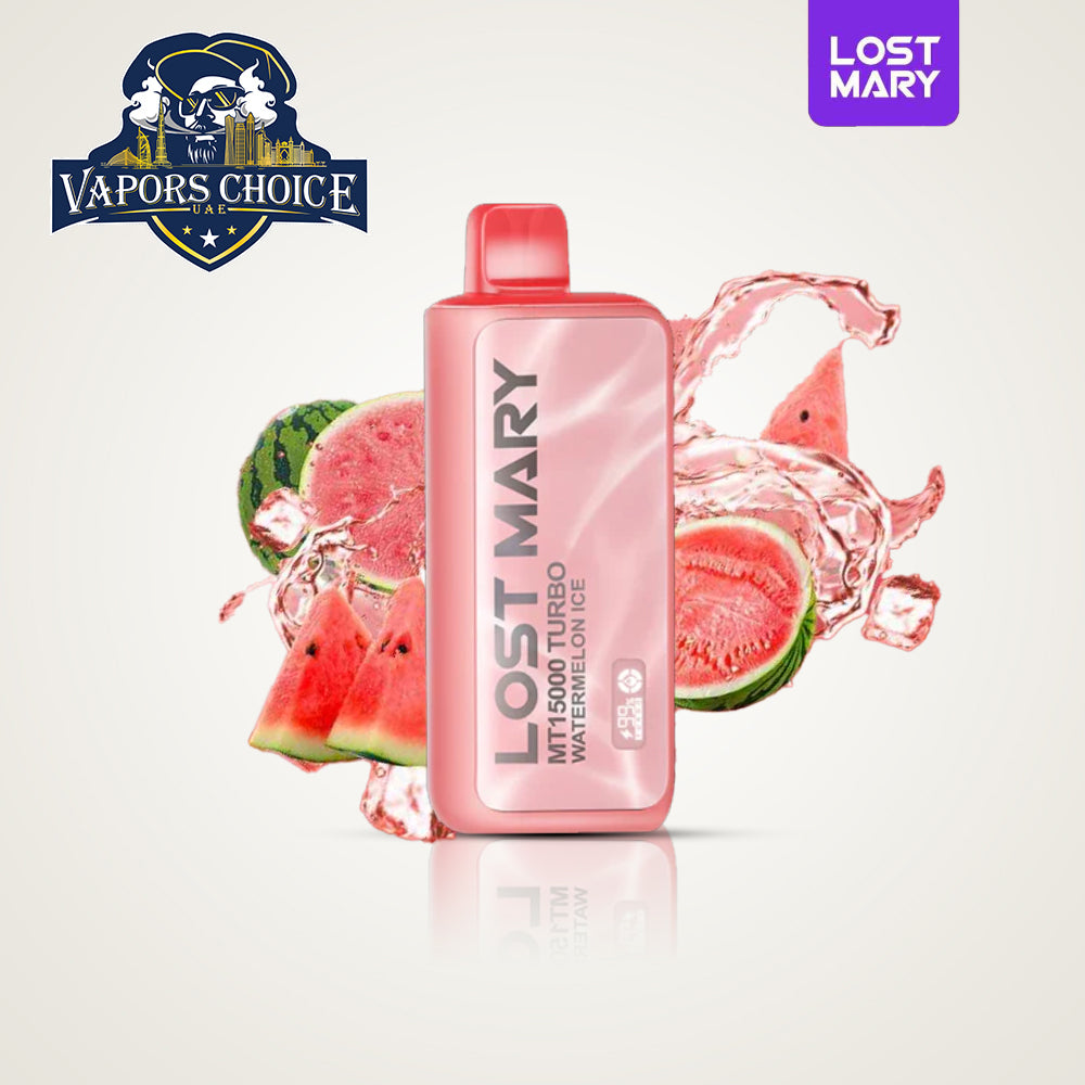 LOST MARY MT15000 (50mg) 15000 PUFFS DISPOSABLE VAPE TURBO Watermelon UAE Umm Al Quwain