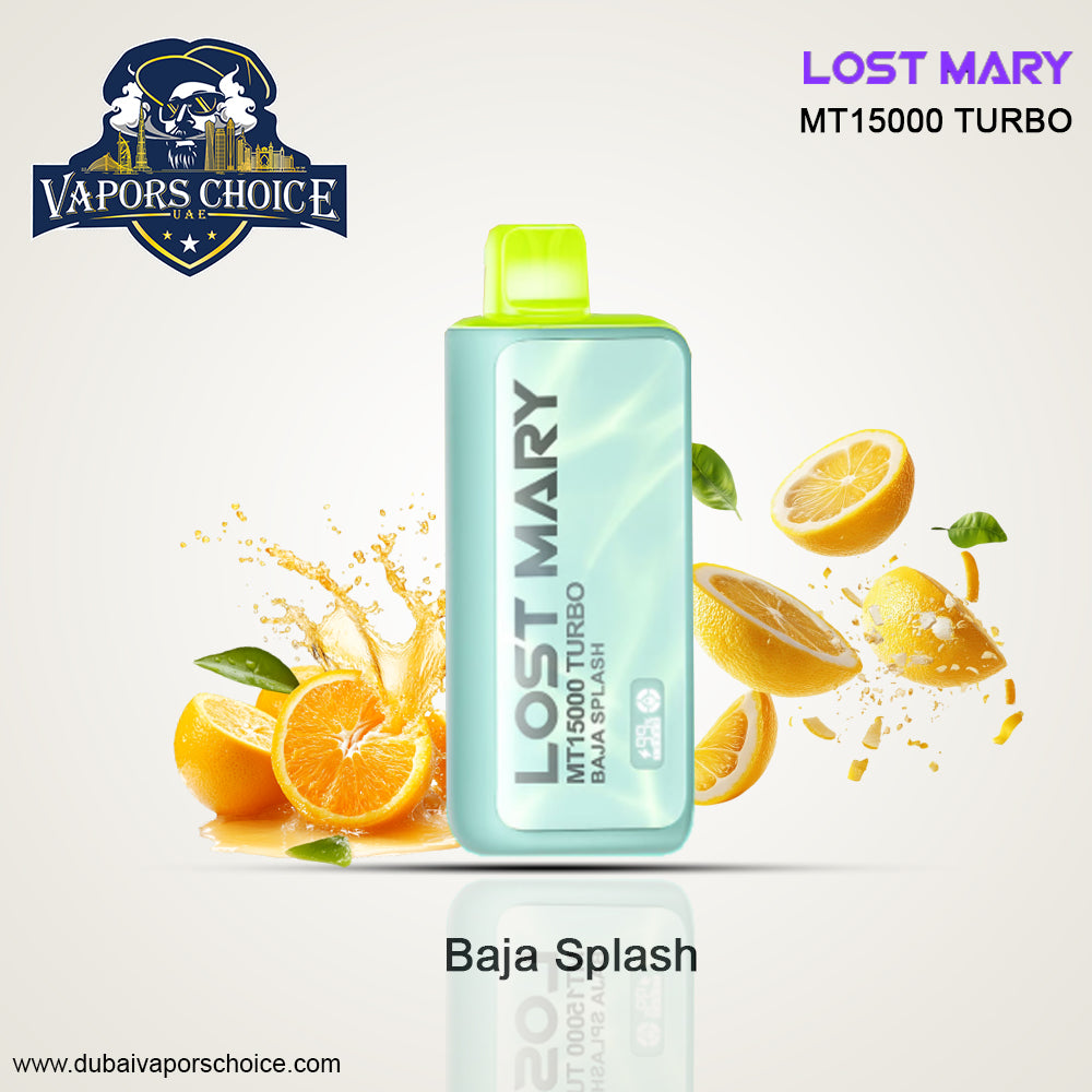 LOST MARY MT15000 (50mg) 15000 PUFFS DISPOSABLE VAPE TURBO Baja Splash UAE Abu Dhabi