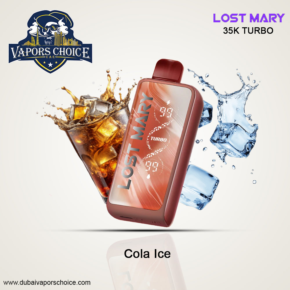 LOST MARY MT35000 35K Puffs Disposable Vape–20mg&50mg Cola Ice UAE Abu Dhabi