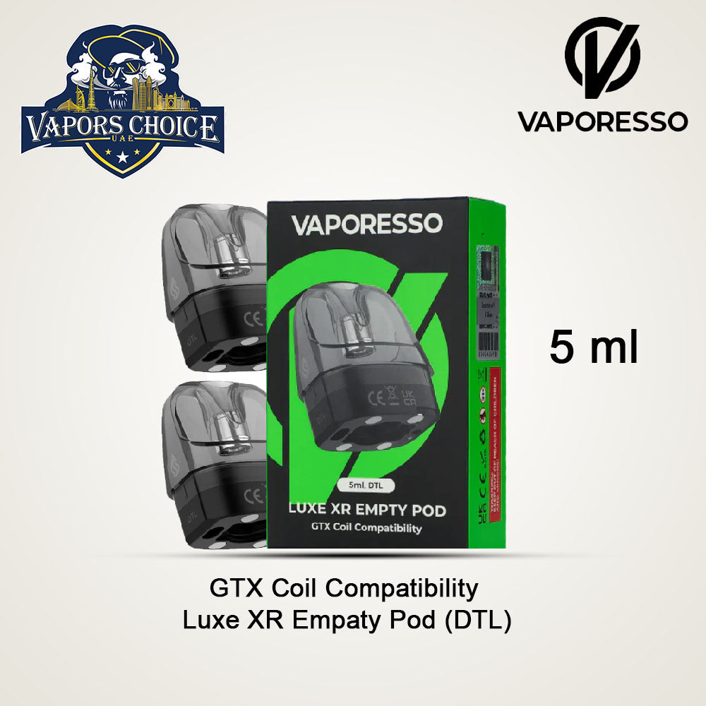 LUXE XR Empty Pods (2pcs in Pack) Luxe Xr Empaty Pod (DTL) UAE Abu Dhabi