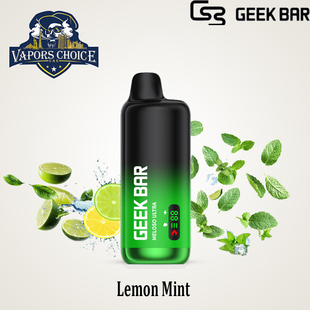 GEEK BAR MELOSO ULTRA (50mg & 20mg) 10000 PUFFS - DISPOSABLE VAPE FROM GEEK BAR