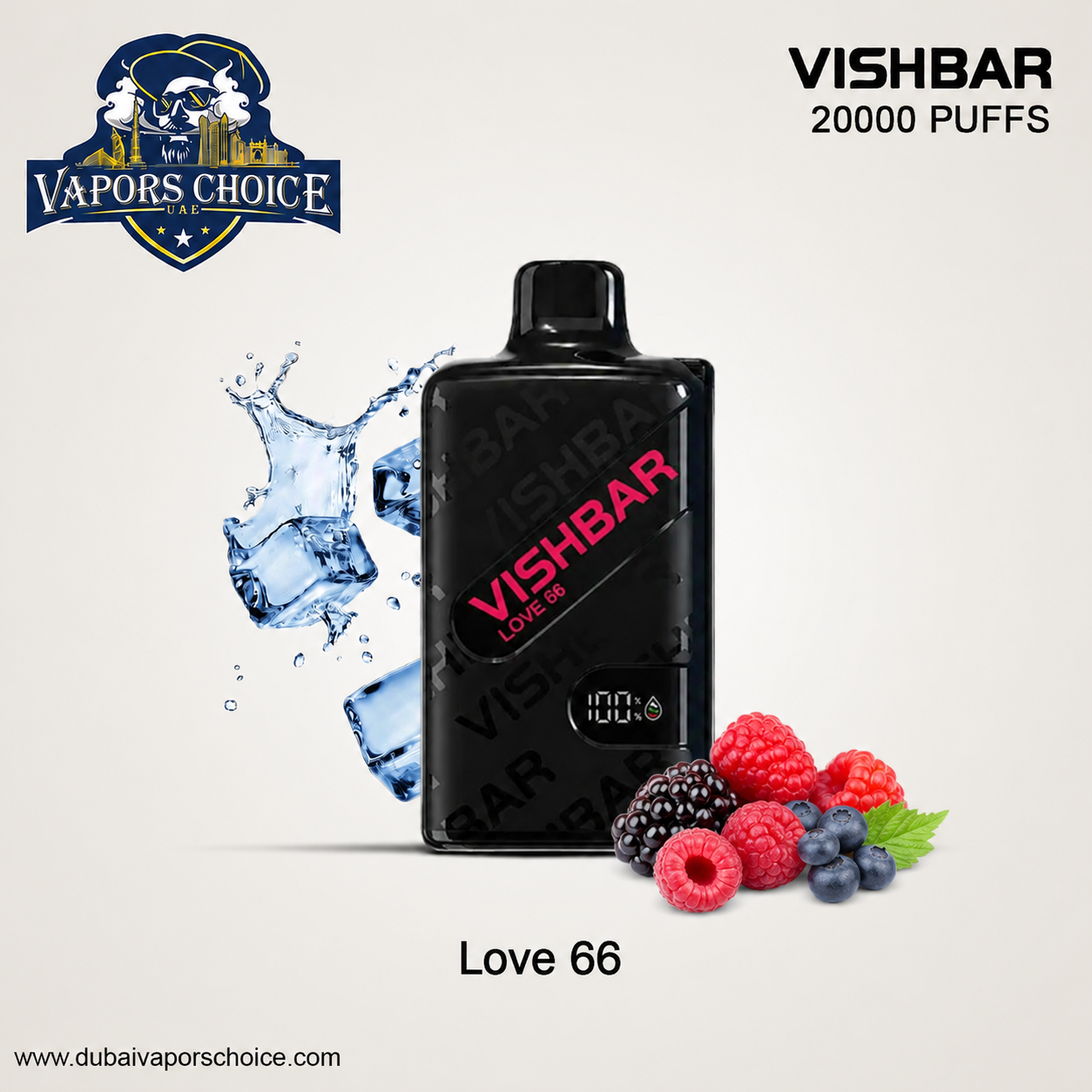 VISHBAR Weekly 20000 PUFFS DISPOSABLE VAPE UAE Abu Dhabi 