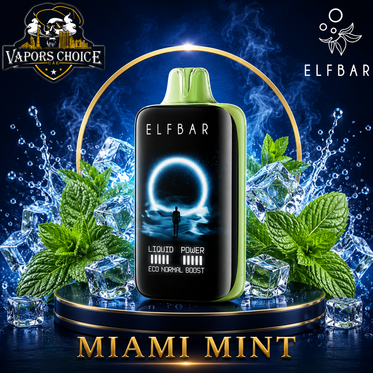 ELF BAR MOONNIGHT 40K Puffs – Disposable Vape & Miami Mint & UAE & Ajman