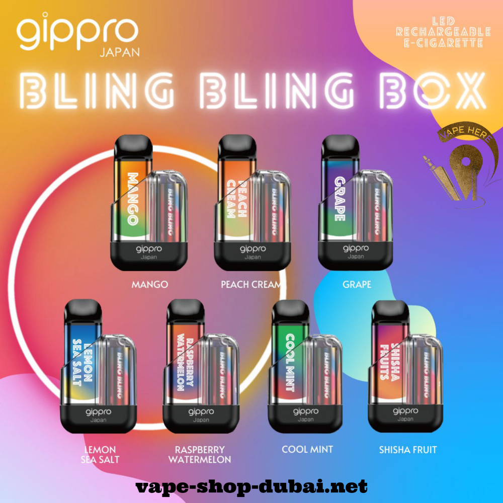 GIPPRO BLING BLING 6000 PUFFS DISPOSABLE VAPE - Vape Here Store