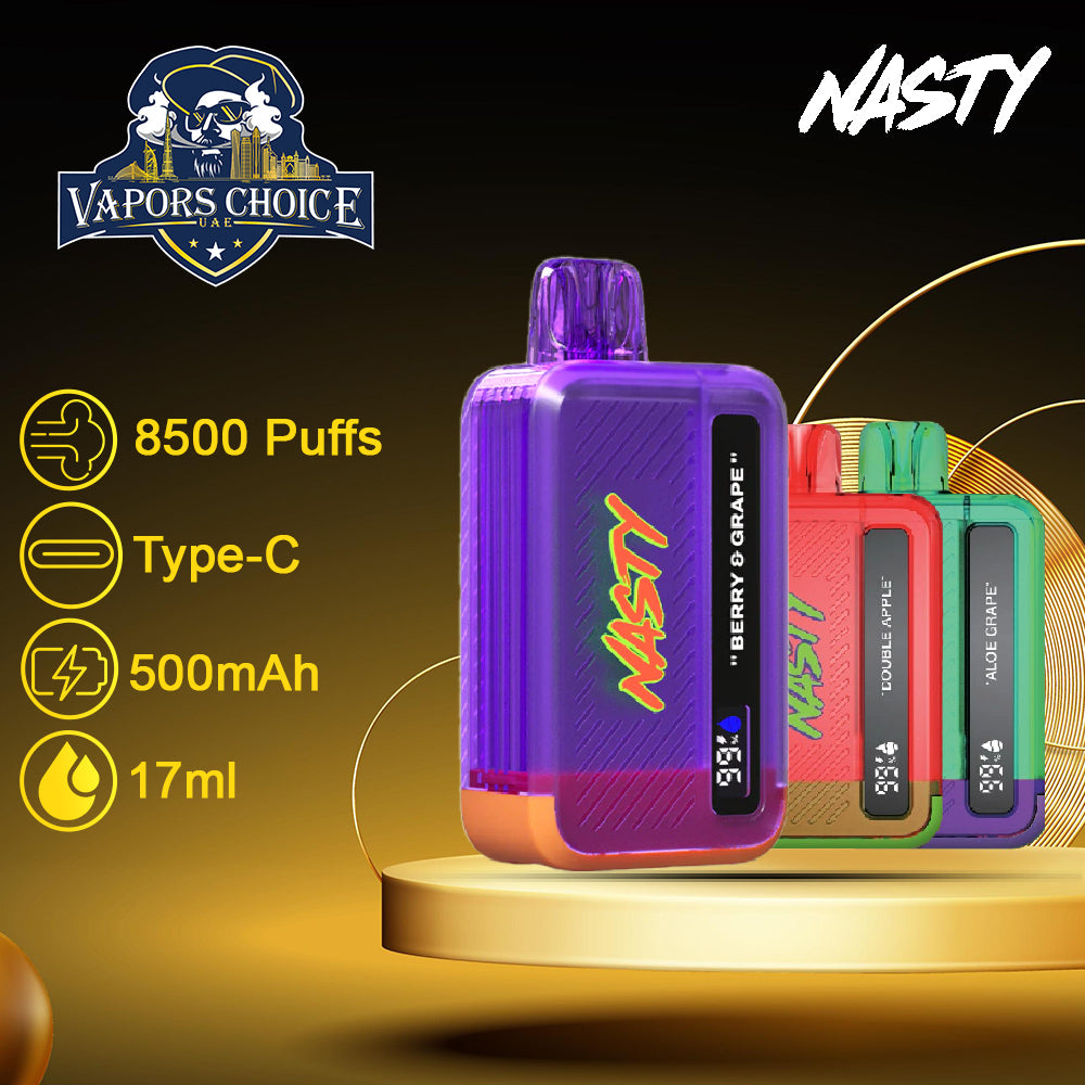 NASTY BAR DX8.5i (20mg) 8500 PUFFS - DISPOSABLE VAPE 2nd_Product_Background1  UAE Dubai