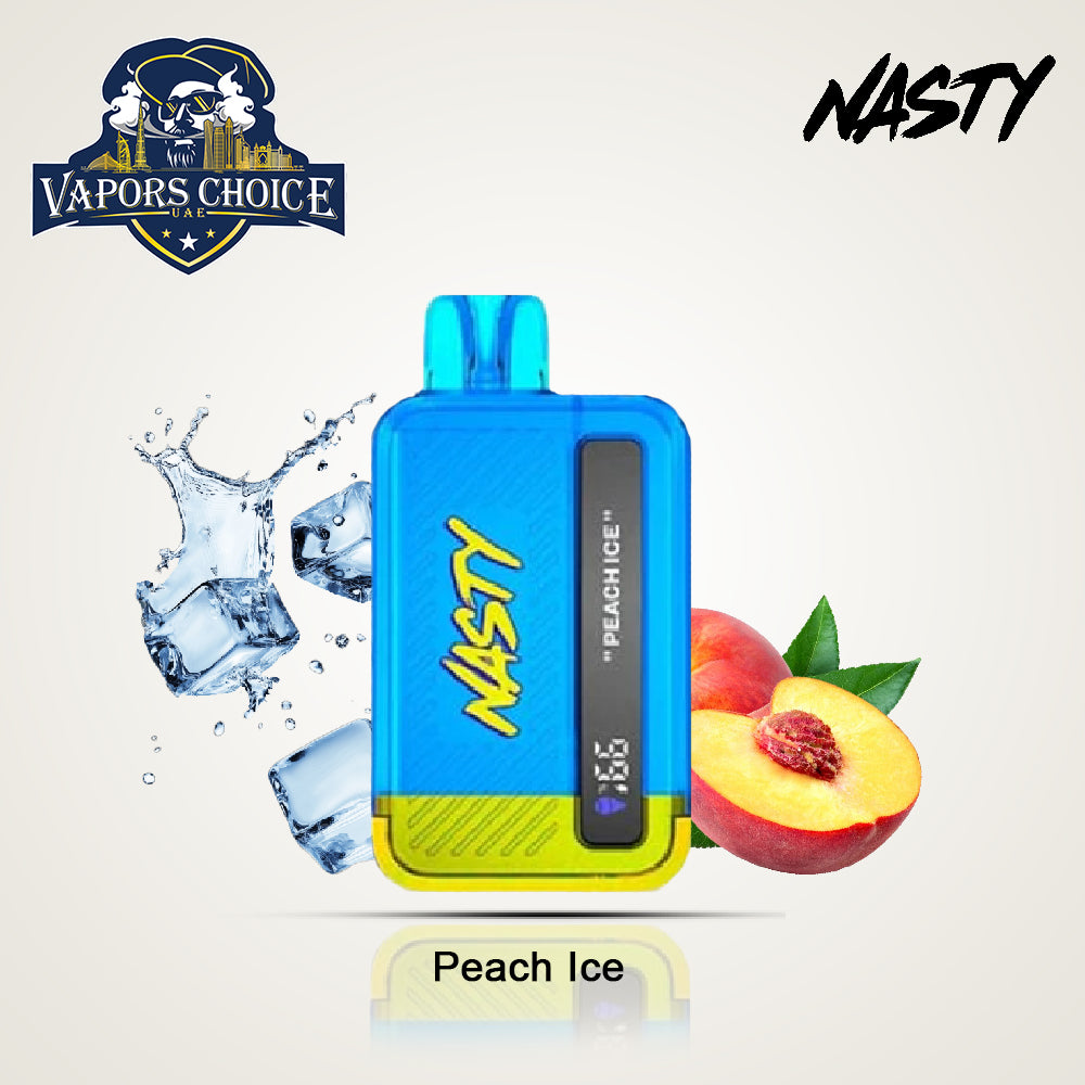 NASTY BAR DX8.5i (20mg) 8500 PUFFS - DISPOSABLE VAPE Peach Ice UAE Dubai & Ajman