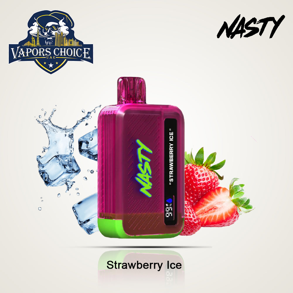 NASTY BAR DX8.5i (20mg) 8500 PUFFS - DISPOSABLE VAPE Strawberry Ice UAE Abu Dhabi