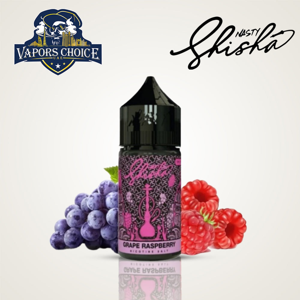 NASTY SHISHA SALTNIC 30ML Grape Raspberry UAE Al Ain