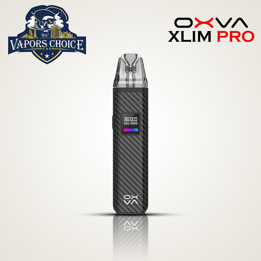 OXVA Xlim Pro Vape Kit 1000mAh Available with all the colors in Dubai, Abu Dhabi, UAE - Vapors Choice UAE OXVA Xlim Pro Vape Kit 1000mAh Available with all the colors in Dubai, Abu Dhabi, UAE - Vapors Choice UAE