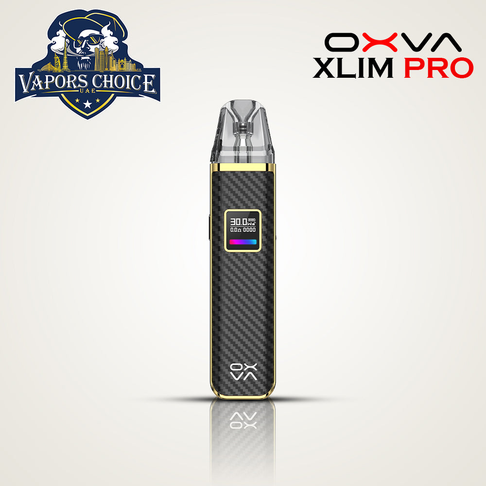 OXVA Xlim Pro Vape Kit 1000mAh Black Gold UAE Ajman