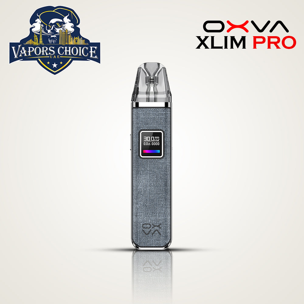 OXVA Xlim Pro Vape Kit 1000mAh Denim Blue UAE Fujairah