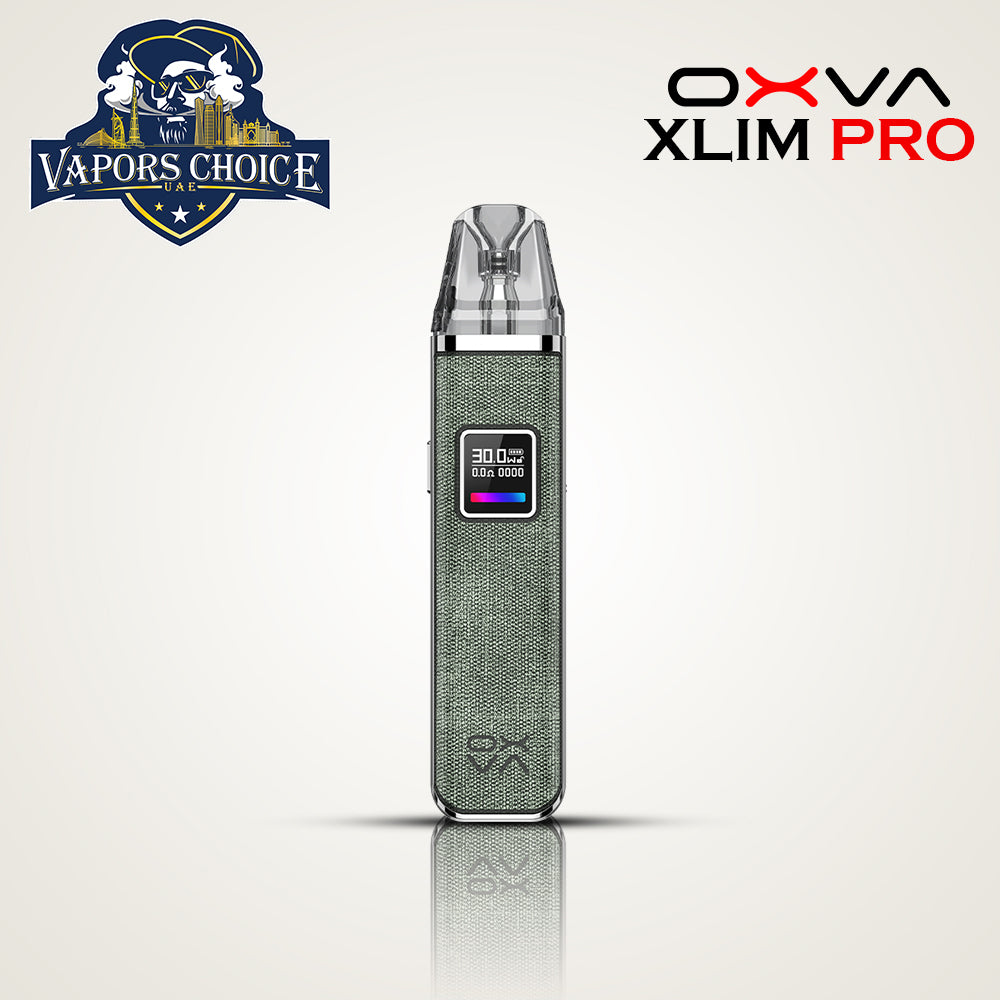 OXVA Xlim Pro Vape Kit 1000mAh Denim Green UAE Sharjah