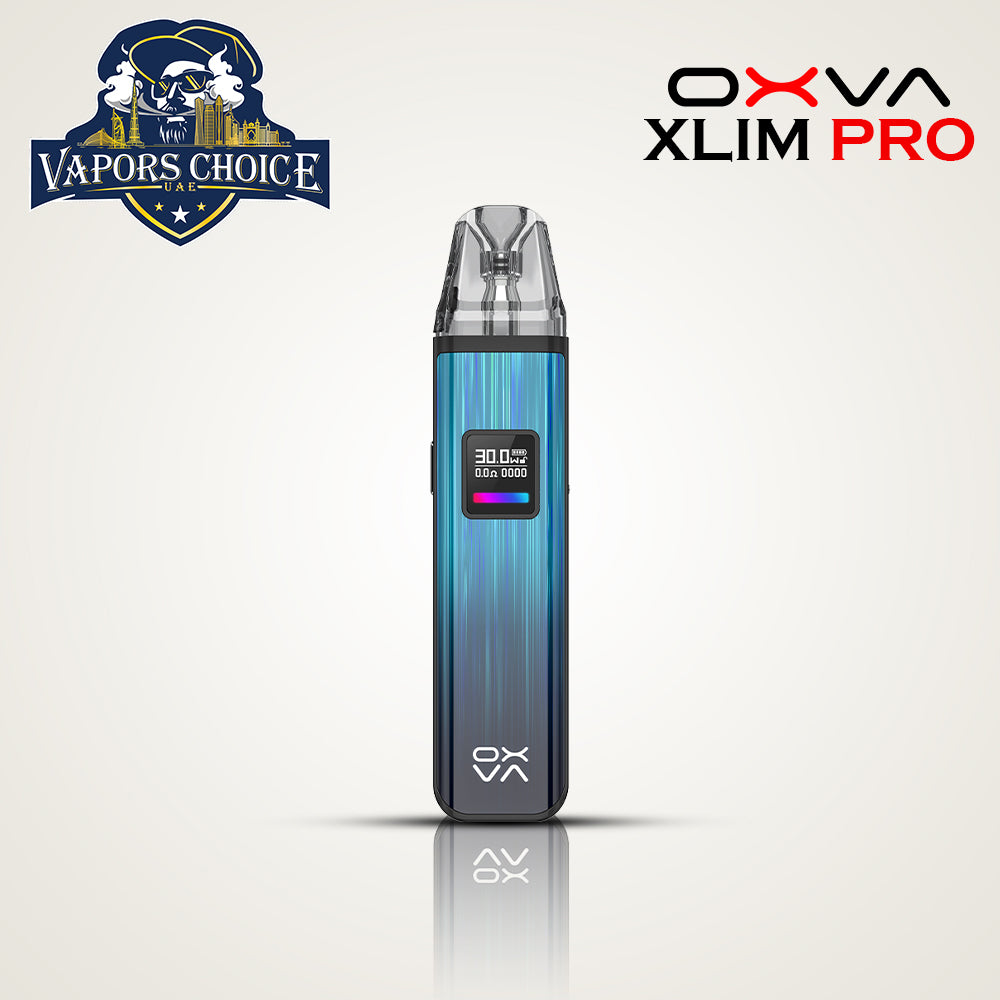 OXVA Xlim Pro Vape Kit 1000mAh Gleamy Blue UAE Al Ain