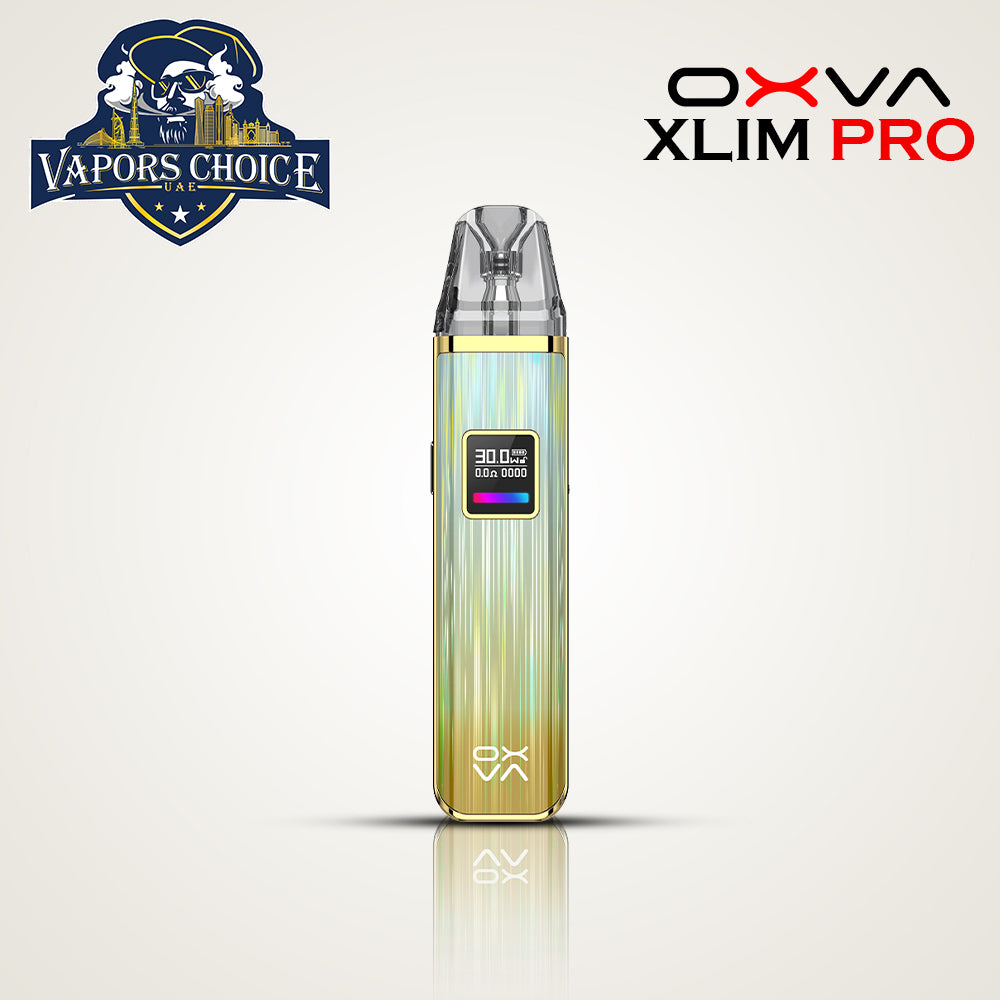 OXVA Xlim Pro Vape Kit 1000mAh Gleamy Cyan UAE Umm Al Quwain