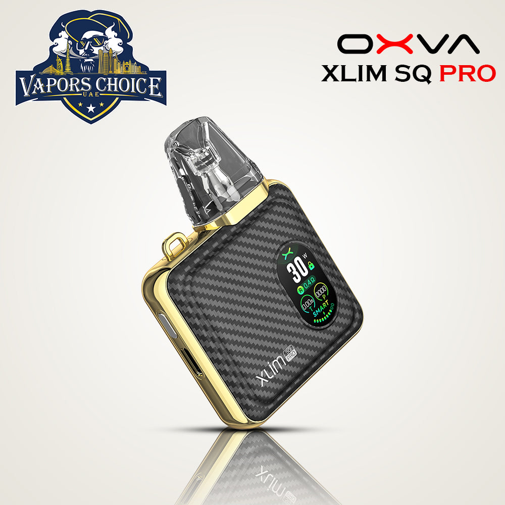 OXVA Xlim SQ Pro Vape Kit 1200mAh Black Gold UAE Ajman