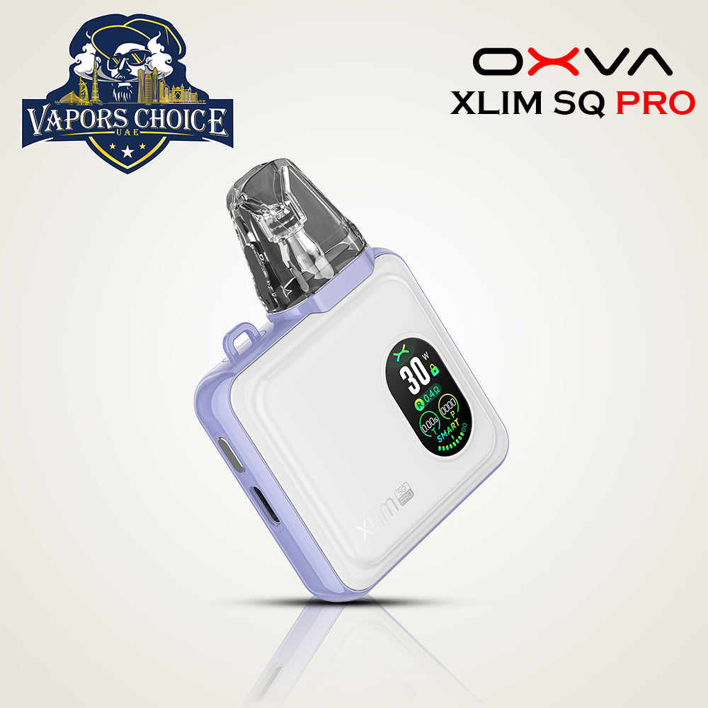 OXVA Xlim SQ Pro Vape Kit 1200mAh Mauve White UAE Abu Dhabi