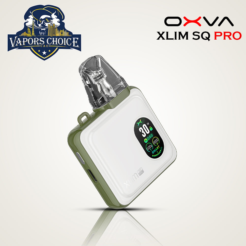 OXVA Xlim SQ Pro Vape Kit 1200mAh Spring White UAE Al Ain