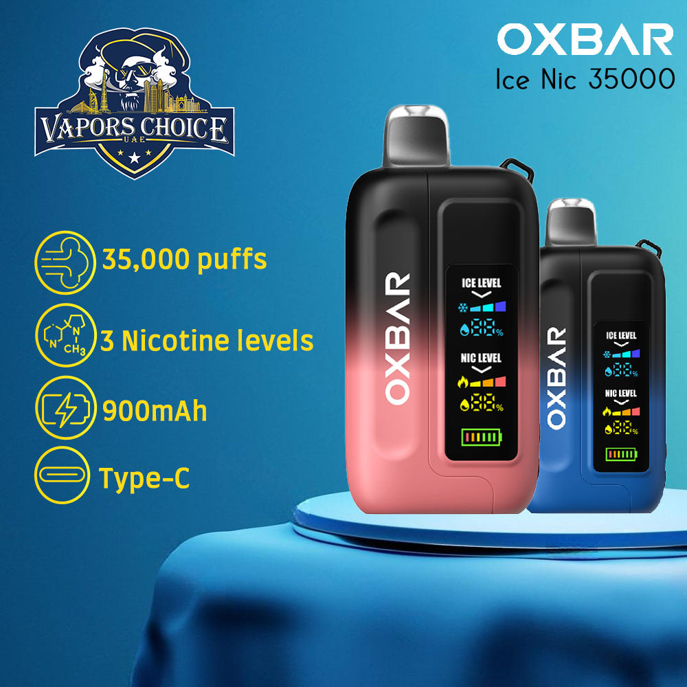OXVA OXBAR THE FOX DISPOSABLE VAPE (35000 PUFFS) UAE Abu Dhabi & Dubai