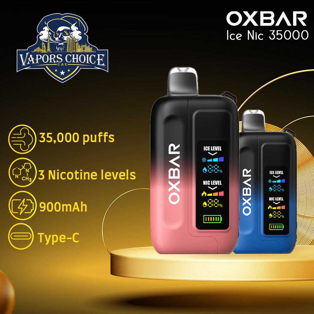 OXVA OXBAR THE FOX DISPOSABLE VAPE (35000 PUFFS) UAE Dubai & Ajman