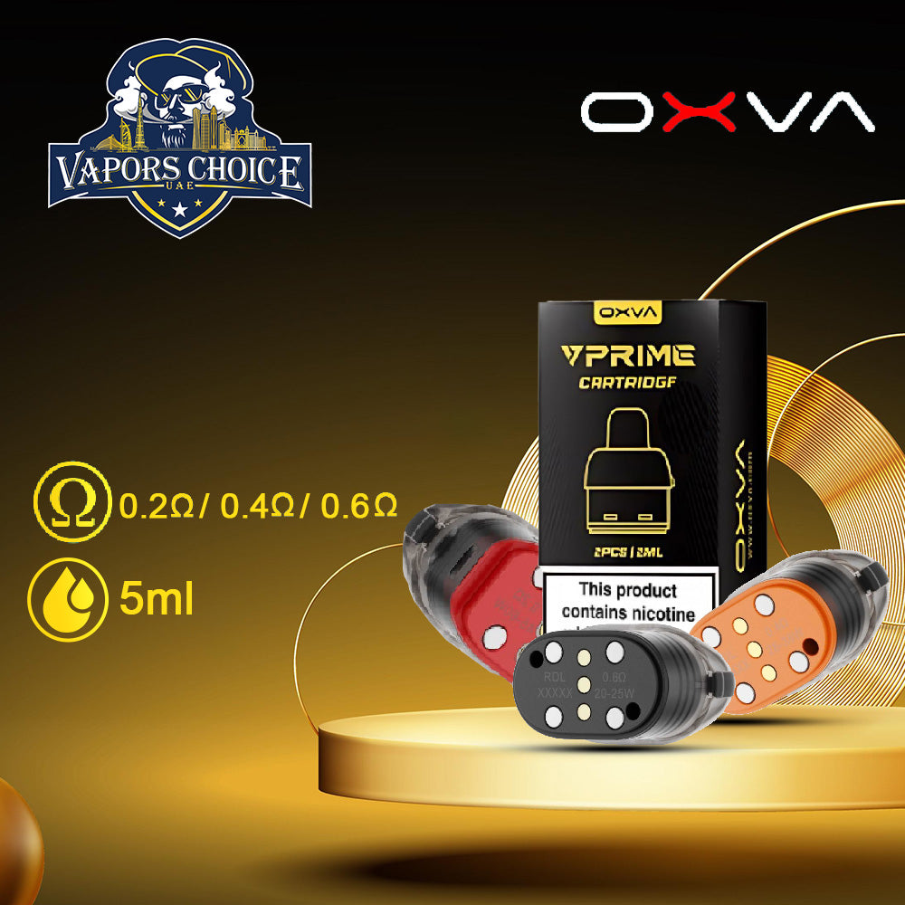 OXVA V Prime Cartridge (Pack of 2) 2st UAE Dubai