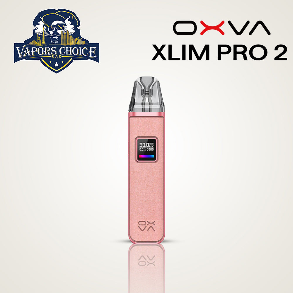 Oxva Xlim Pro 2 Pod System 1300mAh Coral Pink UAE Abu Dhabi & Al Sharjah