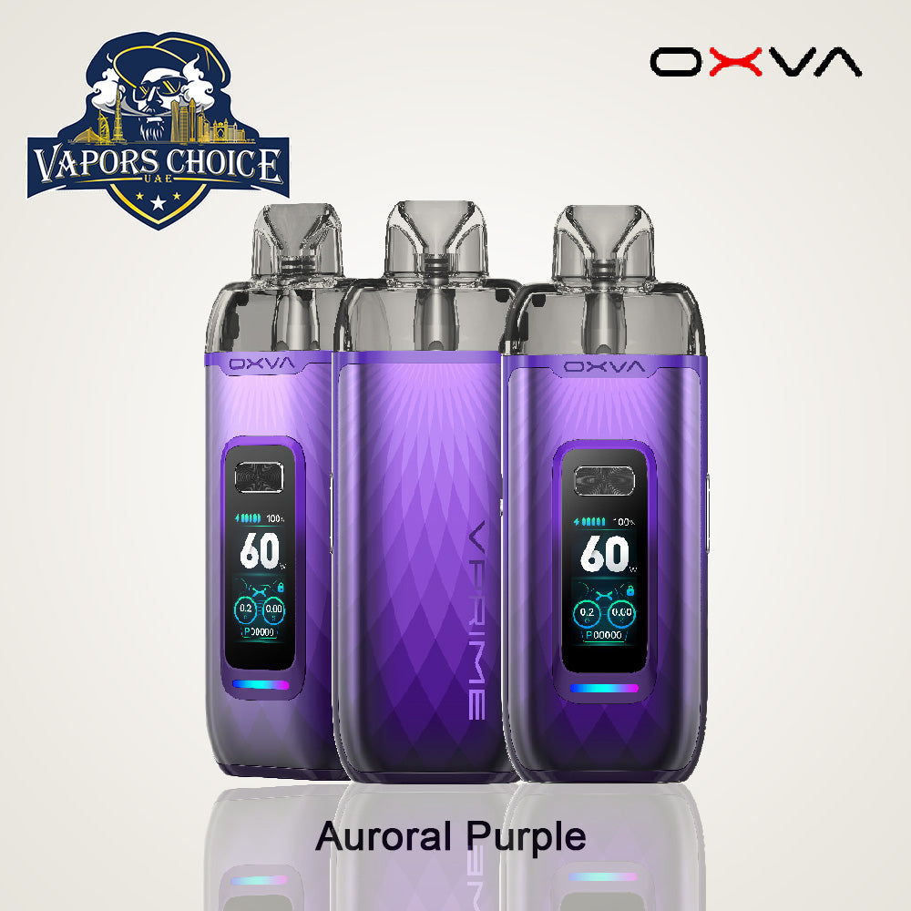 Oxva V Prime Vape Kit 60W 2600mAh Auroral Purple UAE Abu Dhabi 